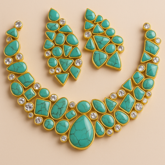 Stone Statement Jewelry Set